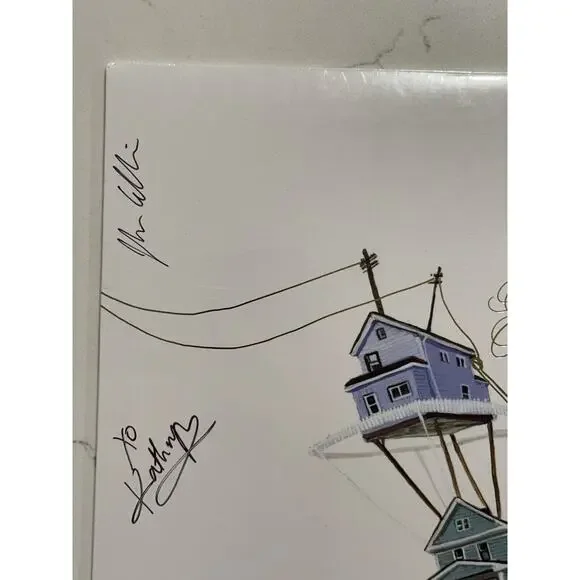 The New Pornographers band SIGNED lp album continue as a guest autographed #2